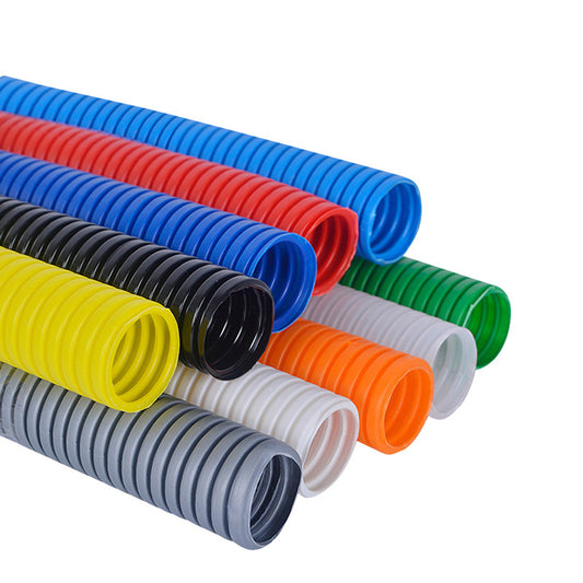 flexible corrugated wire tubing cable conduit