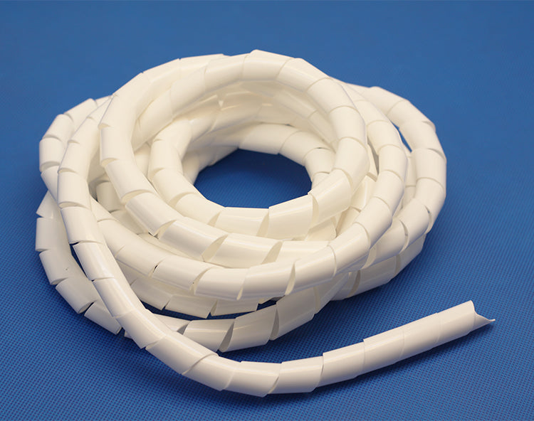 Bundle wire finishing nylon spiral sleeved